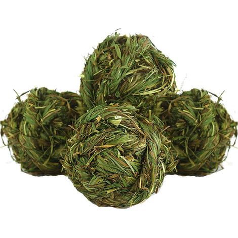 1 à mâcher en herbe de Timothy, tressée artisanale, sans produits chimiques, pour lapins, hamsters, cochons d'Inde, gerbilles et chinchillas (1/5)