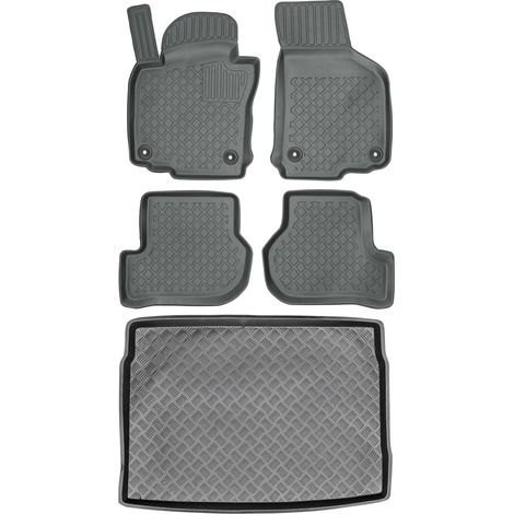 Set di tappetini per auto e tappetino per bagagliaio per Volkswagen Golf V Hatchback dal 2003 al 2009 (1/5)