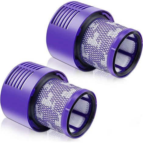 V10 Filter for Dyson, Replacement Dyson Filter, V10 Animal Filter for Dyson V10 SV12 Cordless Cyclone Animal Absolute Washable 2Packs (1/5)