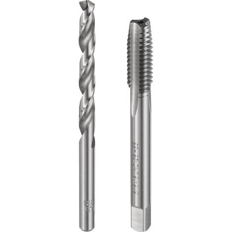 1 taraud à cannelure droite 5/16-18UNC 1 foret hélicoïdal 6,5mm (1/5)