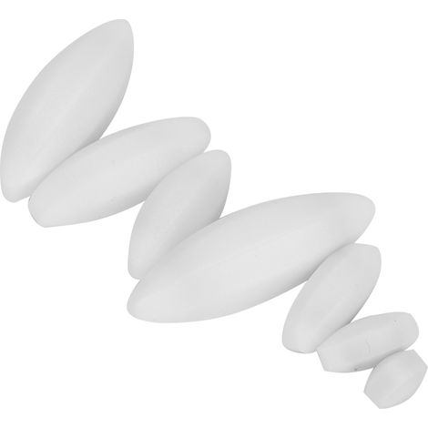 Lot de 7 agitateurs magnétiques anticorrosion, type A, consommables de laboratoire. (1/5)