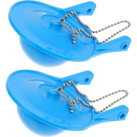 Kit de Réparation de Clapet de Toilette, Pvc, 2 Pièces (1/5)
