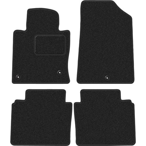 Tapis de sol en velours pour : Hyundai Sonata VII berline (2014-2019) anthracite