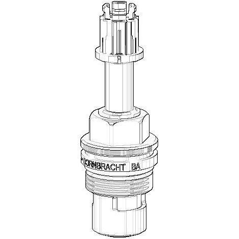 Dornbracht Oberteil rechtsschließend Ersatzteile 1/2" 90900316500