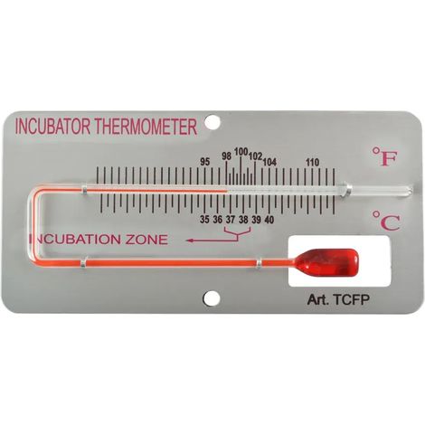 Thermomètre sur panneau aluminium - OLBA (1/3)