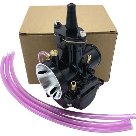 S-giant Carburateur pour moto - PWK 28 - 30 - KX80 - Noir - PWK 30mm. (1/5)
