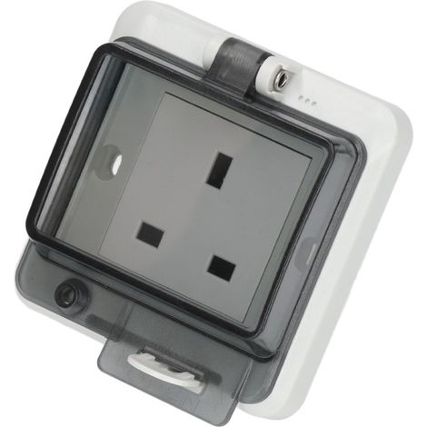 Prise étanche IP66 conforme aux normes britanniques, antidéflagrante, robuste et résistante aux chocs, 250 V, 13 A (1/5)