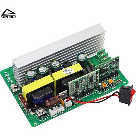 Module d'alimentation haute puissance réglable 600 W, sortie DC12V vers AC220V, correction 50 Hz, carte d'élévation DC-AC