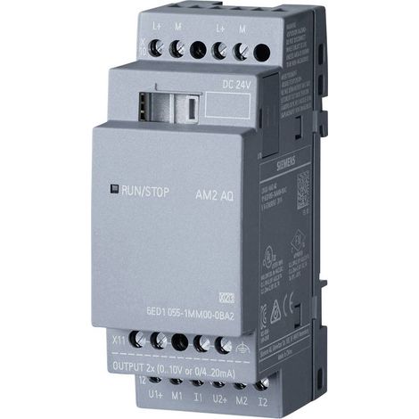 Siemens LOGO AM2 AQ 0BA2 module extension compact IP20 (1/2)