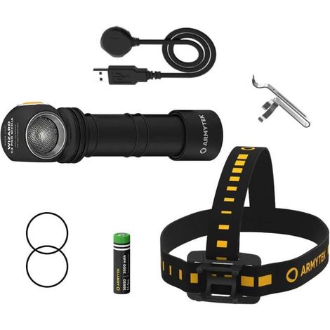 Lampada Wizard C2 Pro Nichia 1600lm - ARMYTEK F06801PW