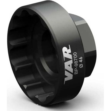 Herramienta VAR 46mm 12 muescas aluminio CNC compatible SRAM DUB