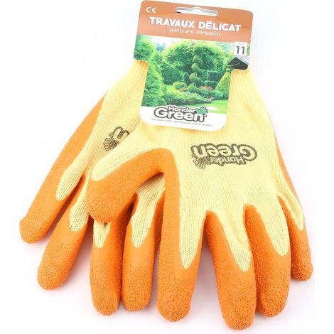 Gants haute qualité. Travaux délicat Multi-fonctionnel. Taille 11. HanderGreen® (1/5)