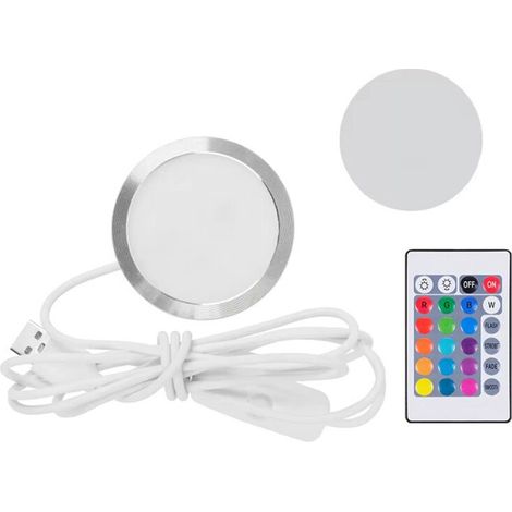 Modello stampato in 3D, luce LED, proiettore LED, kit di illuminazione LED multicolore regolabile, proiettore LED fai da te senza alloggiamento della lampada