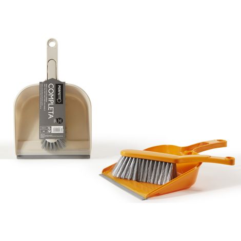 Accessoire de nettoyage perfetto paletta plastica "lilly" con filo in gomma + scopino 33 cm hauteur 22 cm longueur