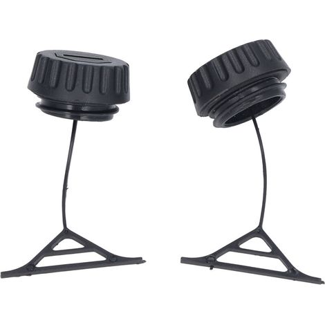 2 Stück Öl- und Tankdeckel für STIHL 066 MS660 Kettensäge, OEM-Ersatzteil 0000 350 0509/0520 (1/5)