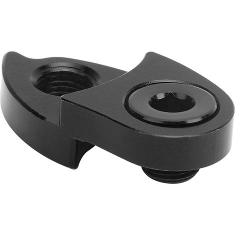 BOLANY Schaltauge-Verlängerung für Fahrräder, Verlängerung zur Erhöhung der Zähnezahl des Freilaufs, schwarz (1/5)