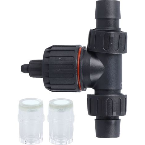 Diffuseur CO2 Extérieur pour Aquarium en Plastique, Raccord 12mm, Idéal Plantes Aquatiques et Poissons