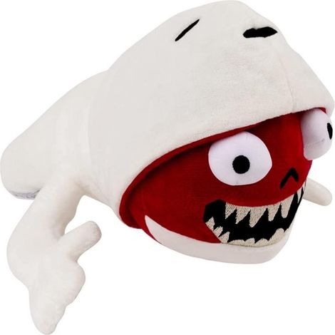 Wendbares 25 cm großes Brückenwurm-Plüschtier, weiches und gruseliges Stofftier, tragbares Kissen für Kinder und Freunde. (1/5)