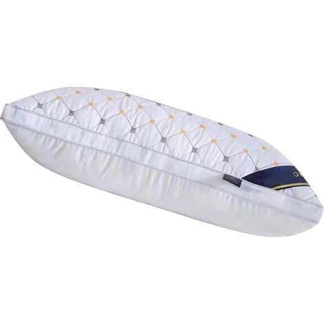 Noyau d'oreiller Hilton Feather Velvet pour hôtels, auberges et usage domestique, soutien cervical simple, idéal pour les étudiants - Blanc classique - Noyau d'oreiller 3D ciel étoilé (1/5)