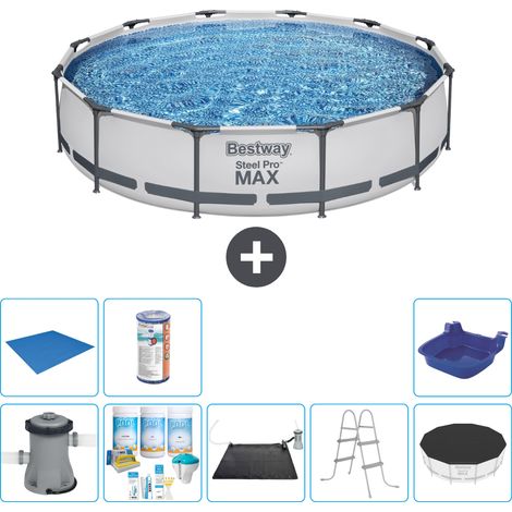 Bestway Bestway Steel Pro MAX Ronde - 366x76 cm - 9-pièces S21686 (1/5)