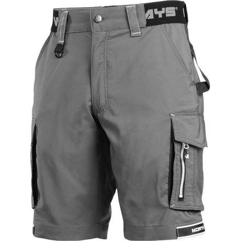 Bermuda de Travail Costa - Taille 52 - Anthracite - Résistant et Confortable - D-Work