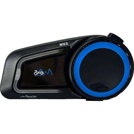 Auriculares Bluetooth para motocicleta, alcance de 1000 metros, función para compartir música, 1 unidad M6S (1/2)