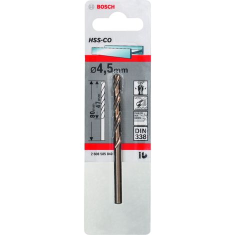 Broca HSS-CO 135 de 4,5/47 mm - B 2608585849