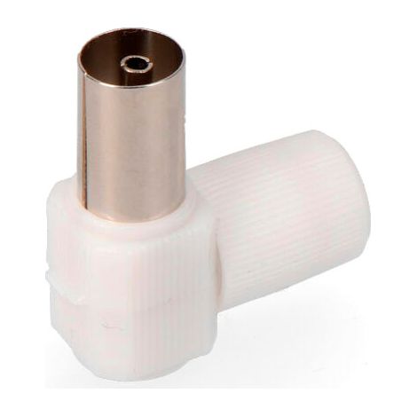 Coude femelle rétractable 9,5 mm base aérienne TV (1/2)