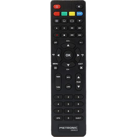 Télécommande 060622 pour décodeur (voir liste des modèles dans description) (1/2)