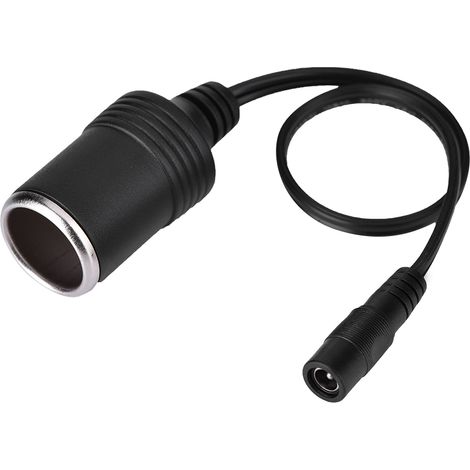 Câble d'alimentation allume-cigare femelle vers prise DC 12V 5.5 x 2.1mm (1/5)