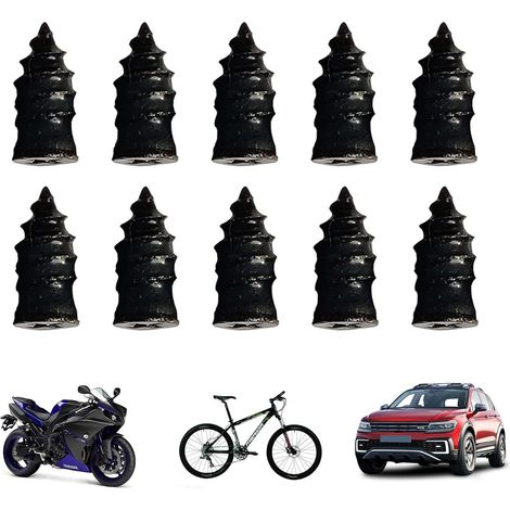 Tornillos de caucho para neumáticos  Kit de reparación de pinchazos para neumáticos de coche - Tornillos de reparación de pinchazos para coches, bicicletas eléctricas, motocicletas y camiones (1/5)