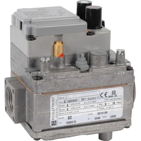 Bloc vanne gaz Eletrosit 0810138