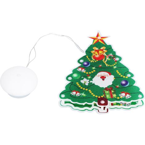 Dekorative LED-Fensterleuchte mit Saugnapf – Ideal für Weihnachten und Feiertage (1/5)