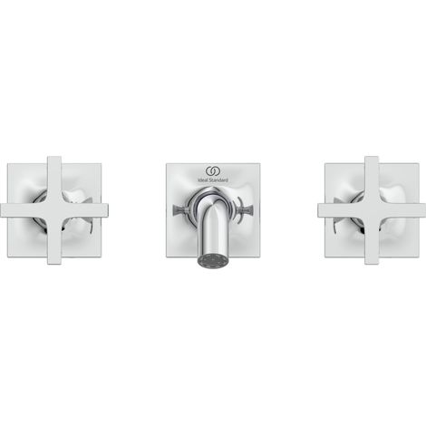 Ideal Standard Joy Neo mezclador bimando oculto para lavabo, (1/4)