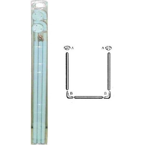 Tubo de ducha 80+ 80+ 80 Aglaia 02617