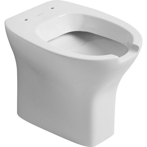 Wc filomuro con apertura frontale h 47 in ceramica bianco Evolution Sanitosco (1/5)