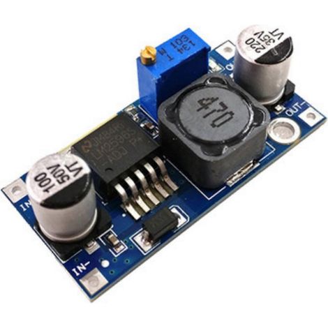 Multifonctionnel et réglableLM2596 DCBuckModule de conversion d'alimentation, compatible avec les applications d'alimentation stable, faible ondulation.Pas d'affichage numérique (1/5)