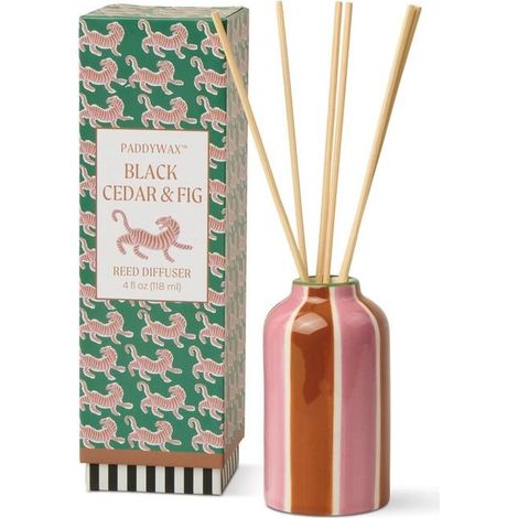 Diffusore in Ceramica A Dopo Tiger 118ml Black Cedar & Fig Paddywax