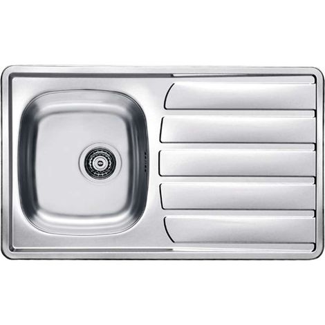 Alveus Zoom - Lavello 86x50 cm, acciaio inox 1098773