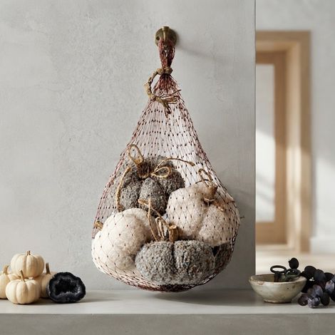 Harvest Decorative Pumpkins In Bag (1/2)
