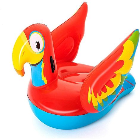 BESTWAY loro hinchable 203x132 cm 41127 , Loro hinchable 203x132 cm 41127. -Marca: Bestway. -Disfruta del sol durante las vacaciones mientras te relajas en este gigante cisne infla