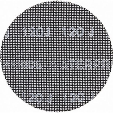 DISCO DE LIJA DE MALLA PARA LIJADORA ROTORBITAL TAMAÑO DEL GRANO 60 DIAMETRO (mm) 125