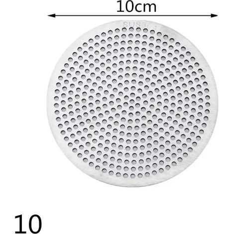 (10-10cm)1Pc Round 304 Stainless Steel Sink Strainer Drains Cover Hair Filter Kitchen Bathroom Balcony Toilet Sewer Isolation Net (1/4)