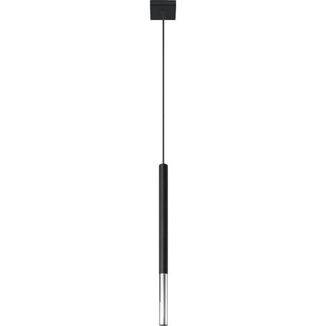 Suspension mosaïque 1 noir/chrome (1/5)