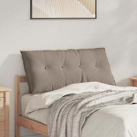 Rückenkissen Taupe 100 x 50 cm Mikrofaserstoff