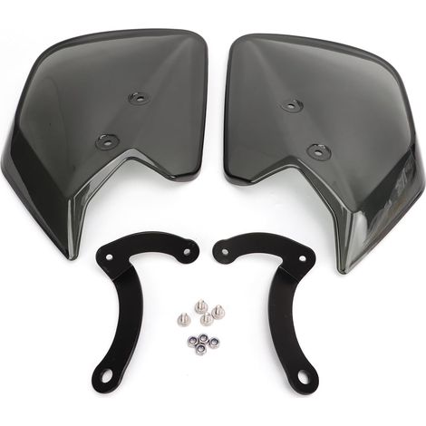 Protège-mains de Moto, Couvre-mains de Moto Protège- de Motoneige de Guidon fumé 1 Paire de de pour NMAX 125/150/155 XMAX 250 300 400 (1/5)