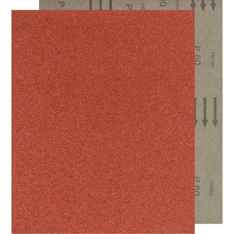 PFERD TOOLS Papier Schleifbogen Korund 230x280mm BP A60 universell für Holz, Farbe und Lack 50 Stk