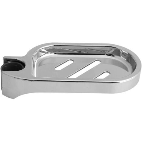 QORVA-Étagère de Douche Réglable pour Barre de Douche Diamètre du Trou 25mm