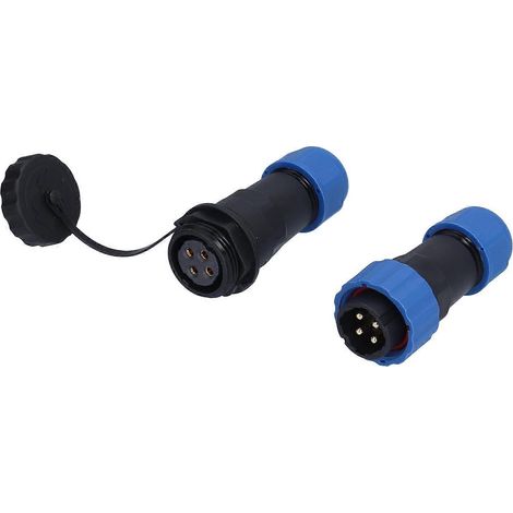 Luftfahrtstecker IP68 wasserdichter Stecker, männlich/weiblich Stoßverbinder, 380 V, SP204-Stift