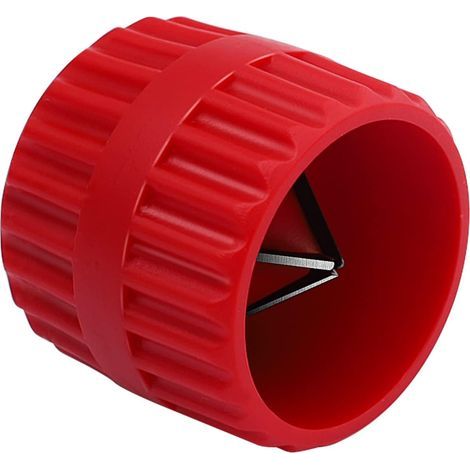 Sbavatore per rame, sbavatore multistrato universale con lame in acciaio temprato, lama resistente per tubi in rame, alluminio, ottone e PVC, diametro esterno: 5 mm-38 mm, diametro interno: 3 mm-38 mm (1/5)